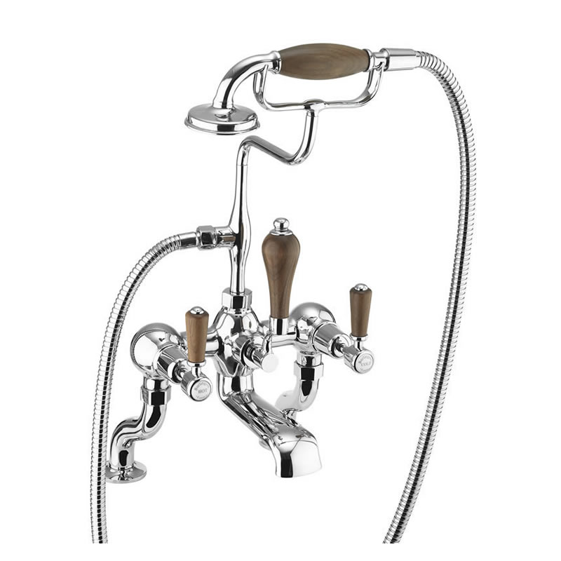 Burlington bath shower mixer deck mounted with S adjuster BB Whitebook